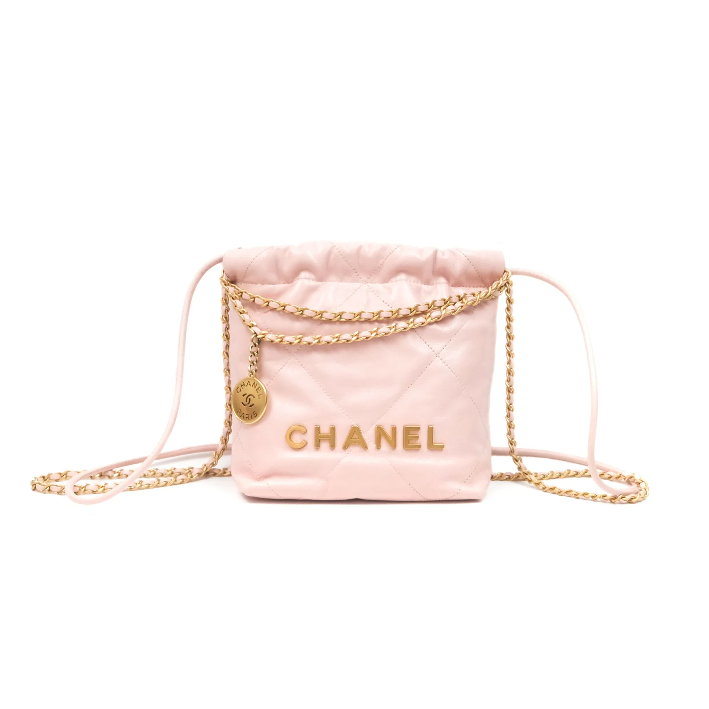 CHANEL 22 MINI HANDBAG AS3980 B08037 NN267 (20*19*6cm)